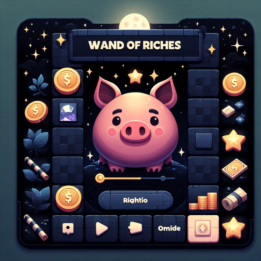 Piggy Prizes Wand of Riches Slot Game